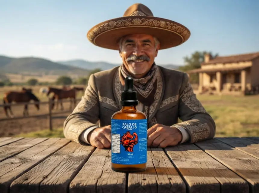 Hombre de campo mexicano fuerte y activo — trabajo exigente, energía necesaria